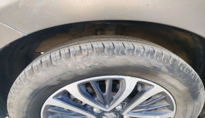 2023 Maruti Ertiga ZXI (O) CNG, Petrol, Manual, 33,334 km, tyre