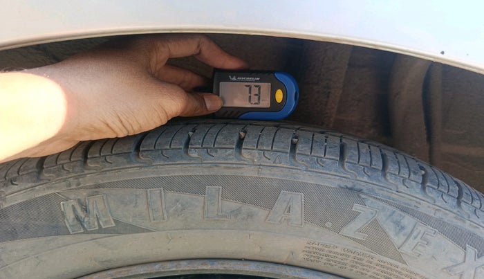 2016 Maruti Celerio ZXI AMT, Petrol, Automatic, 1,26,898 km, tyre