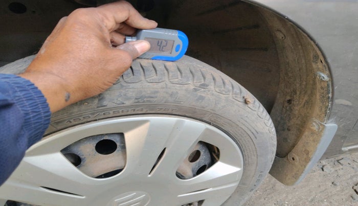 2013 Maruti Wagon R 1.0 VXI, Petrol, Manual, 38,595 km, tyre