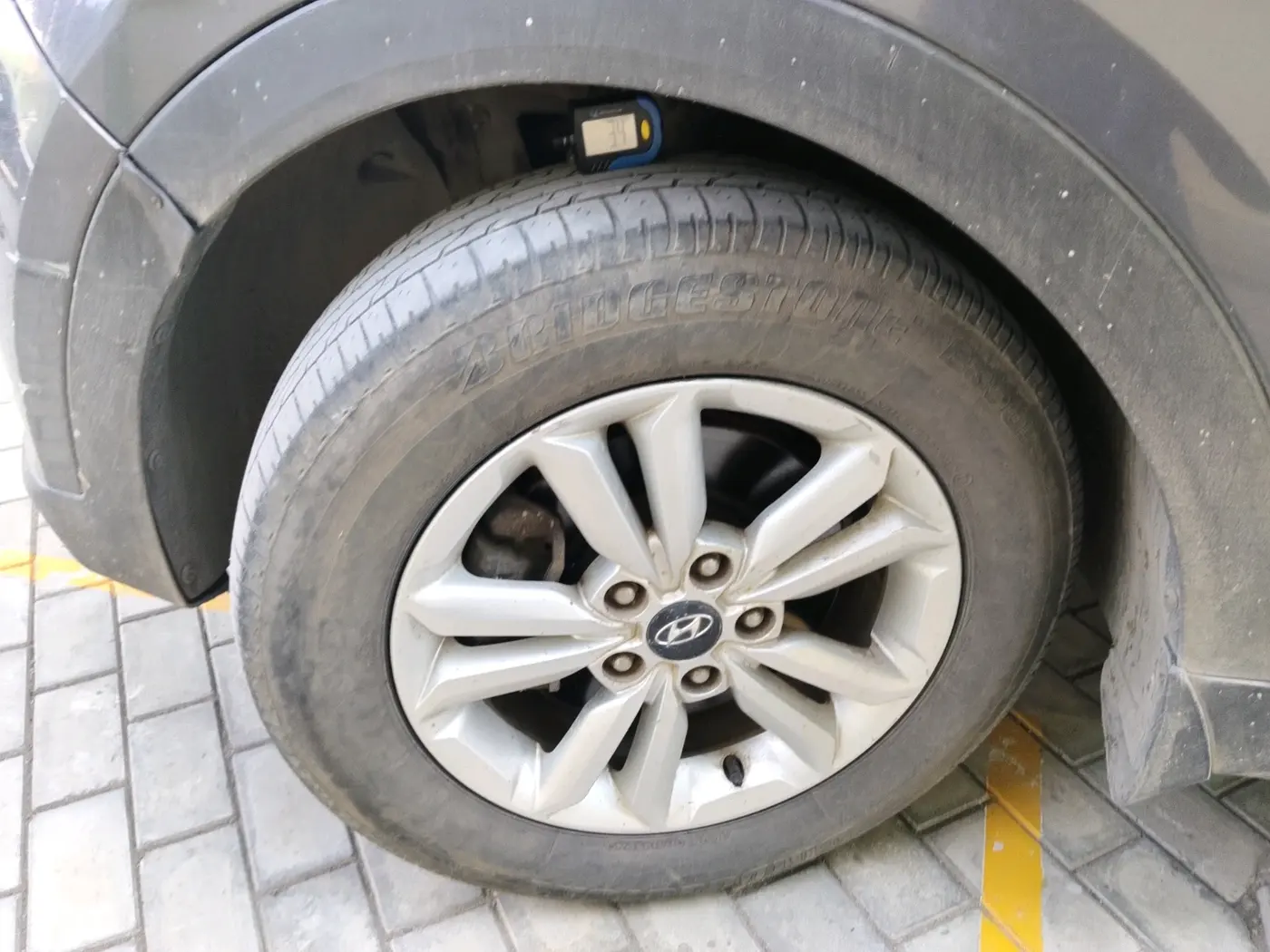 2016 Hyundai Creta SX PLUS 1.6 DIESEL, Diesel, Manual, 1,33,393 km, tyre