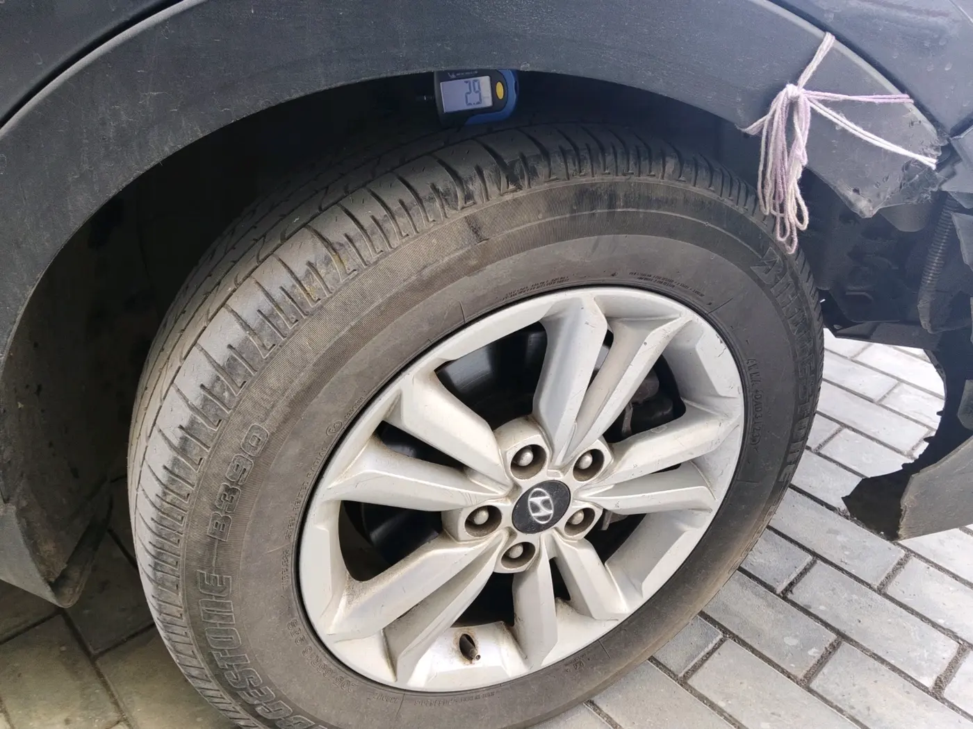 2016 Hyundai Creta SX PLUS 1.6 DIESEL, Diesel, Manual, 1,33,393 km, tyre