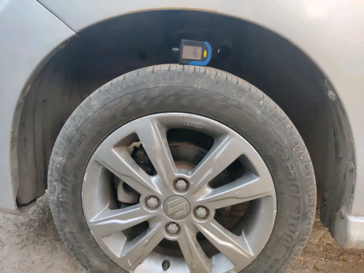 2013 Maruti Wagon R Stingray VXI, Petrol, Manual, 84,756 km, tyre