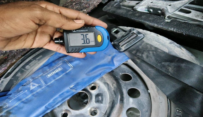 2018 Maruti Wagon R 1.0 VXI, Petrol, Manual, 78,381 km, tyre