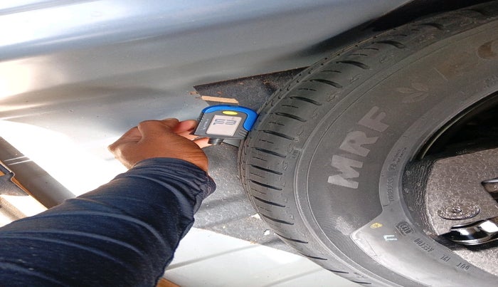 2023 Volkswagen VIRTUS TOPLINE TSI 1.0 AT, Petrol, Automatic, 33,414 km, tyre