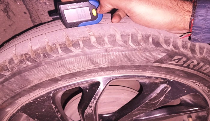 2019 Maruti Baleno ALPHA PETROL 1.2, Petrol, Manual, 1,27,995 km, tyre