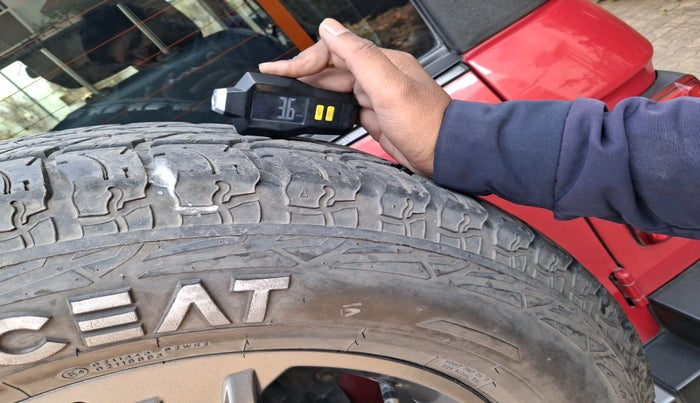 2021 Mahindra Thar LX HARD TOP 4WD MT, Diesel, Manual, 24,376 km, tyre