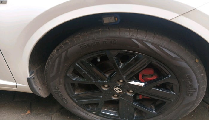 2024 Hyundai Verna SX (O) 1.5 TURBO PETROL DCT, Petrol, Automatic, 3,749 km, tyre