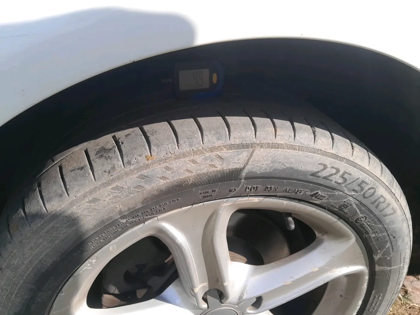 2012 Audi A4 2.0 TDI, Diesel, Automatic, 87,623 km, tyre