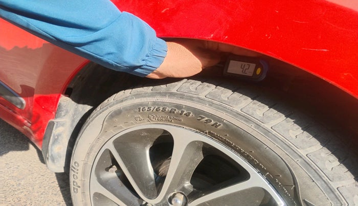 2018 Hyundai Grand i10 SPORTZ AT 1.2 KAPPA VTVT, Petrol, Automatic, 24,337 km, tyre