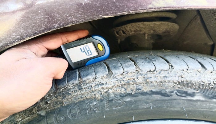 2020 Hyundai AURA SX 1.2 (O), Petrol, Manual, 43,335 km, tyre