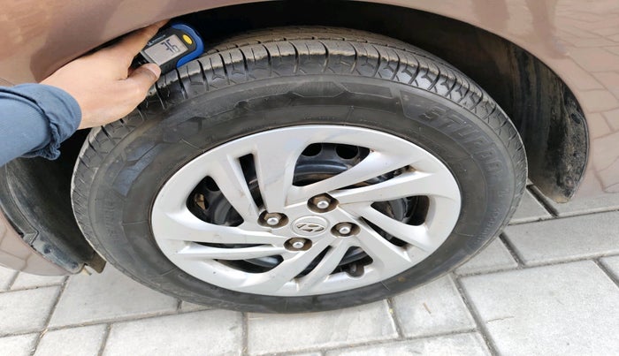 2021 Hyundai AURA S 1.2 CNG, Petrol, Manual, 51,913 km, tyre