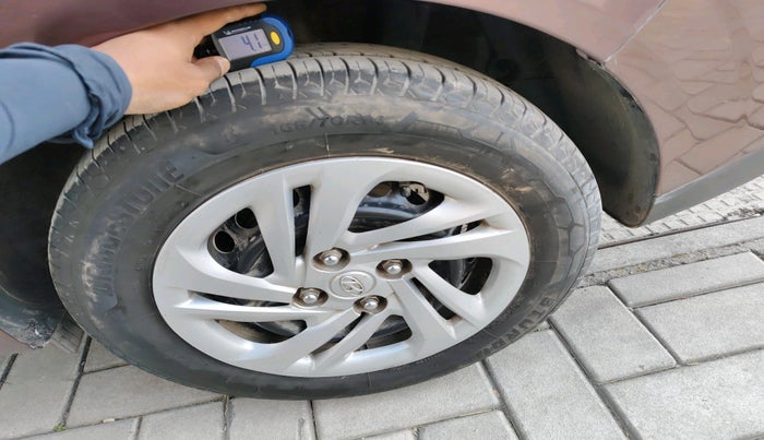 2021 Hyundai AURA S 1.2 CNG, Petrol, Manual, 51,913 km, tyre