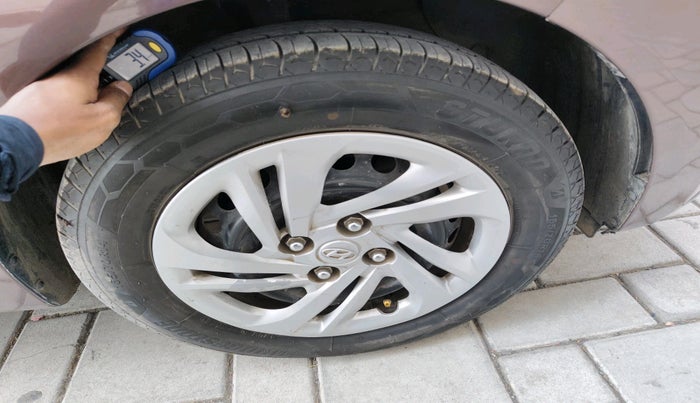 2021 Hyundai AURA S 1.2 CNG, Petrol, Manual, 51,913 km, tyre