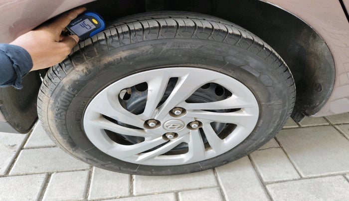 2021 Hyundai AURA S 1.2 CNG, Petrol, Manual, 51,913 km, tyre