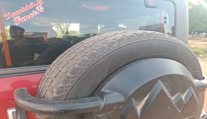 2021 Mahindra Thar LX HT PETROL 4WD MT, Petrol, Manual, 43,371 km, tyre