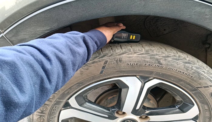 2022 Tata NEXON XZ PLUS PETROL, Petrol, Manual, 75,824 km, tyre