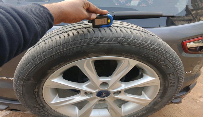 2018 Ford Ecosport TITANIUM 1.5L DIESEL, Diesel, Manual, 1,12,901 km, tyre