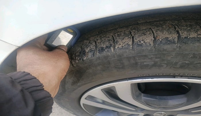 2022 Tata TIGOR XZ PLUS CNG, Petrol, Manual, 1,21,490 km, tyre