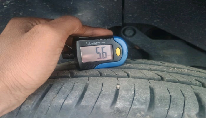 2021 Tata Harrier XZA PLUS 2.0L, Diesel, Automatic, 36,963 km, tyre