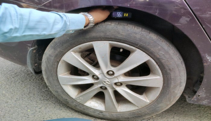 2012 Hyundai Verna FLUIDIC 1.6 CRDI SX AT, Diesel, Automatic, 1,04,002 km, tyre