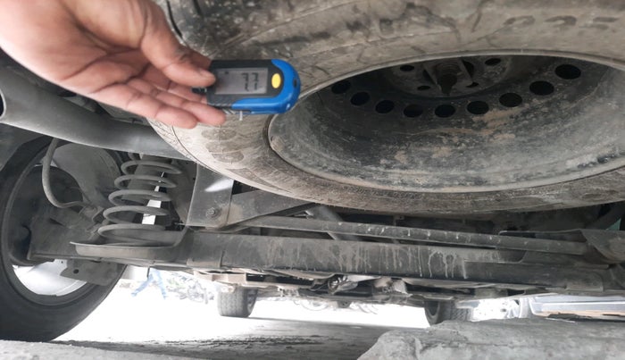 2021 Tata Harrier XZA PLUS 2.0L, Diesel, Automatic, 1,08,665 km, tyre