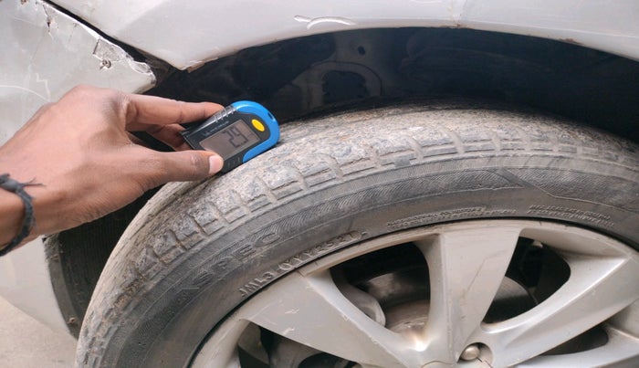 2012 Hyundai Verna FLUIDIC 1.6 VTVT SX AT, Petrol, Automatic, 64,541 km, tyre