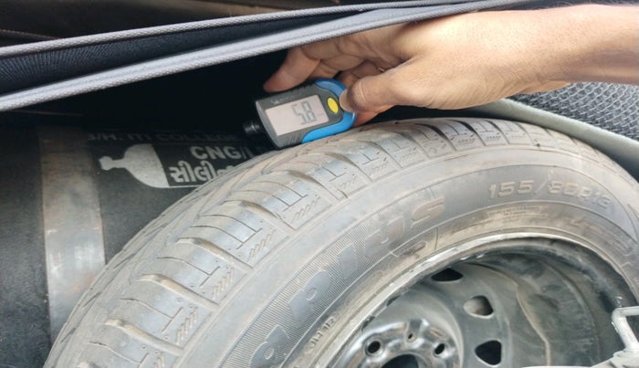 2018 Tata Tiago XT PETROL, Petrol, Manual, 1,23,880 km, tyre