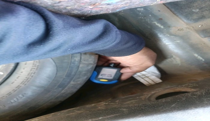 2012 Ford Figo EXI 1.4 DIESEL, Diesel, Manual, 2,02,709 km, tyre