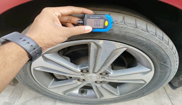 2018 Hyundai Verna 1.6 CRDI SX (O) AT, Diesel, Automatic, 78,603 km, tyre