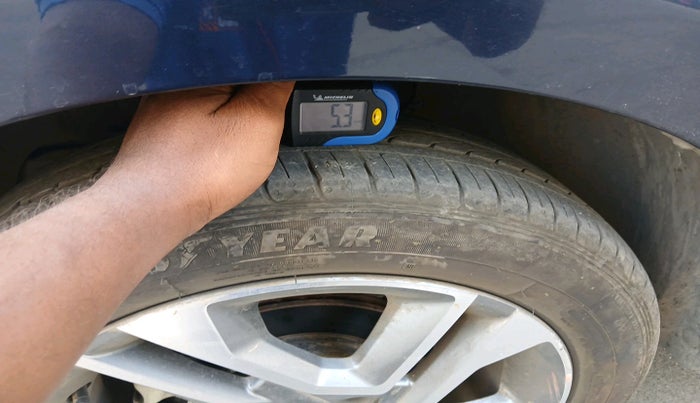 2024 Tata TIGOR XZA PLUS PETROL, Petrol, Automatic, 8,792 km, tyre