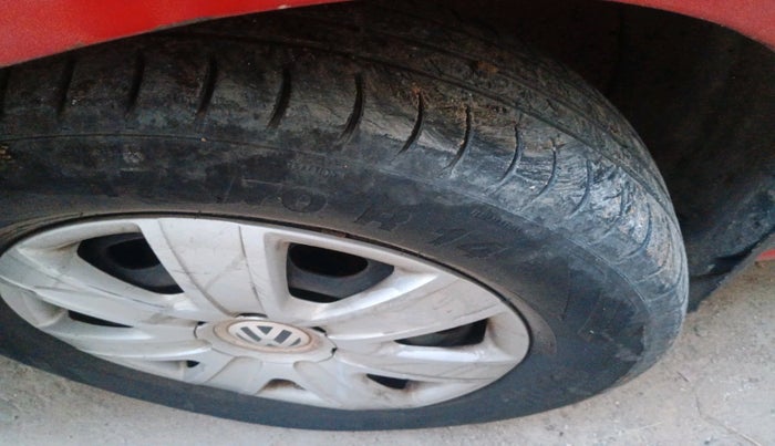 2011 Volkswagen Polo TRENDLINE 1.2L PETROL, Petrol, Manual, 1,18,699 km, tyre