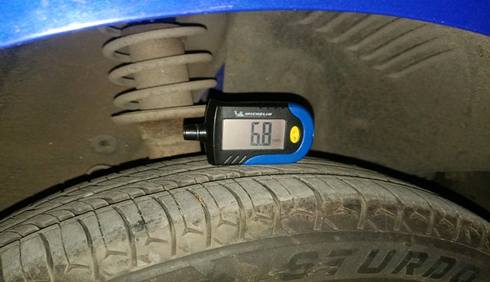 2015 Tata Nano TWIST XTA, Petrol, Automatic, 16,437 km, tyre