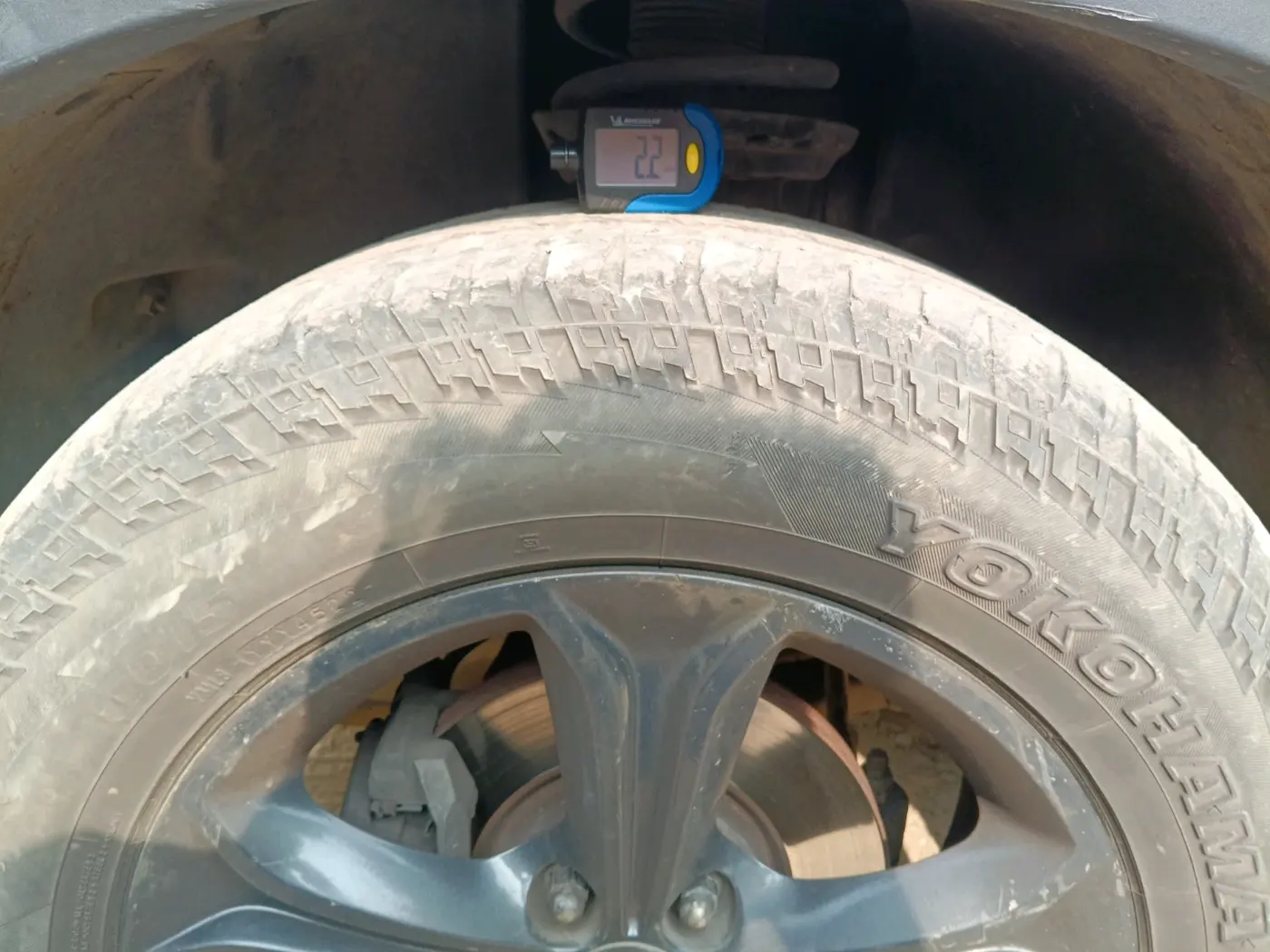 2021 Tata Harrier XT PLUS 2.0L KRYOTEC, Diesel, Manual, 1,56,007 km, tyre