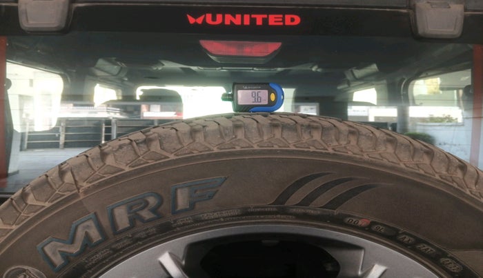 2022 Mahindra Thar LX D AT 4WD HT, Diesel, Automatic, 94,967 km, tyre