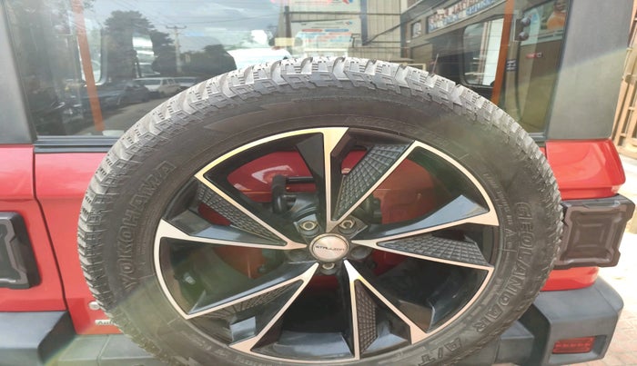 2022 Mahindra Thar LX PETROL HT 4WD AT, Petrol, Automatic, 8,335 km, tyre