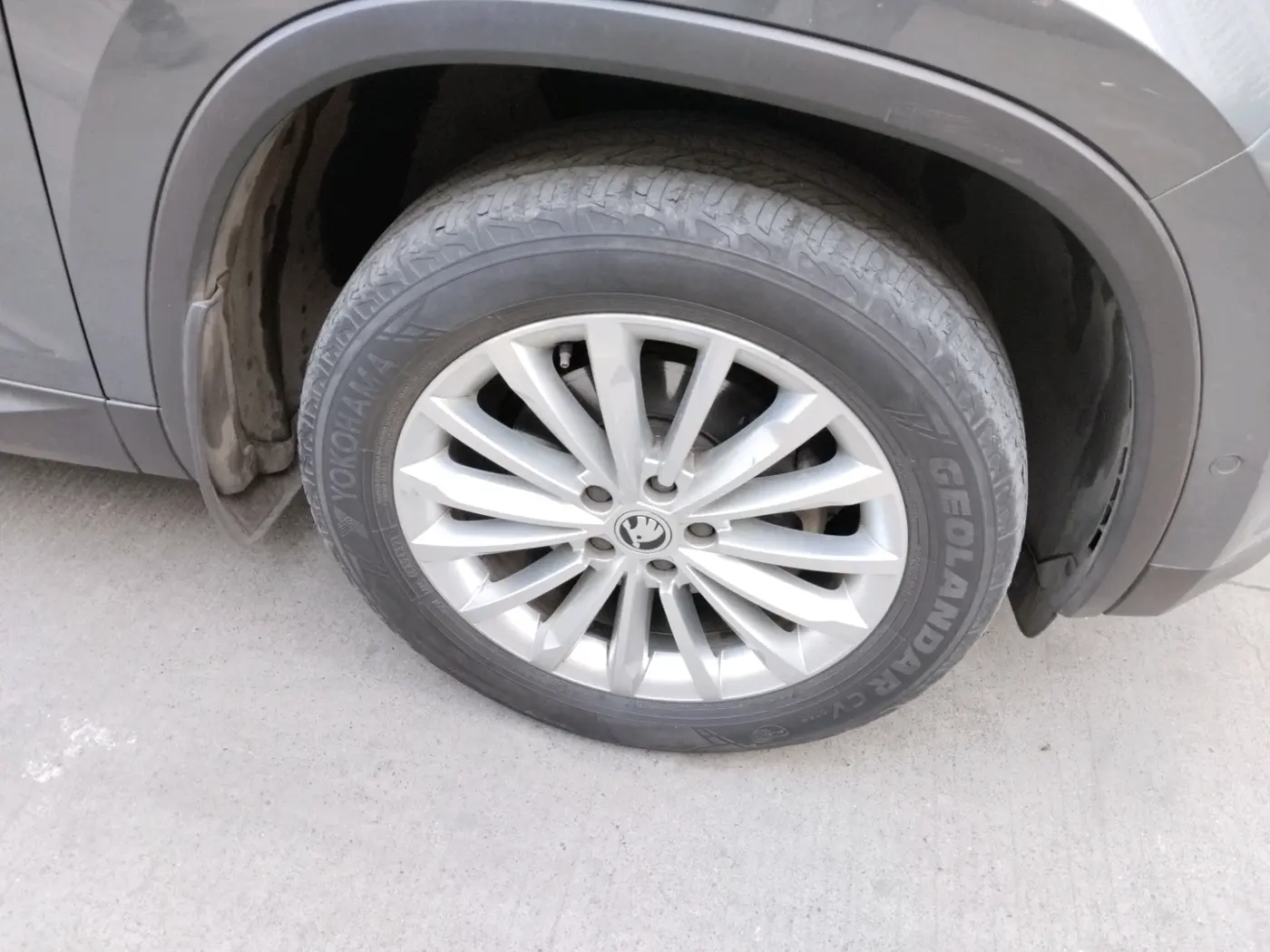2018 Skoda Kodiaq STYLE 2.0 TDI 4X4 AT, Diesel, Automatic, 88,760 km, tyre