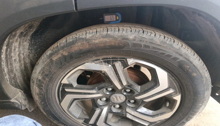 2024 Maruti BREZZA ZXI + SMART HYBRID, Petrol, Manual, 7,361 km, tyre