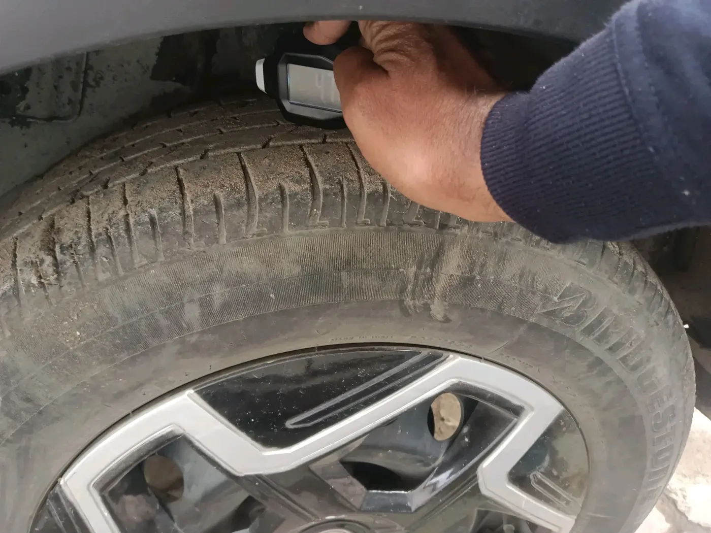 2018 Tata NEXON XM DIESEL, Diesel, Manual, 91,871 km, tyre