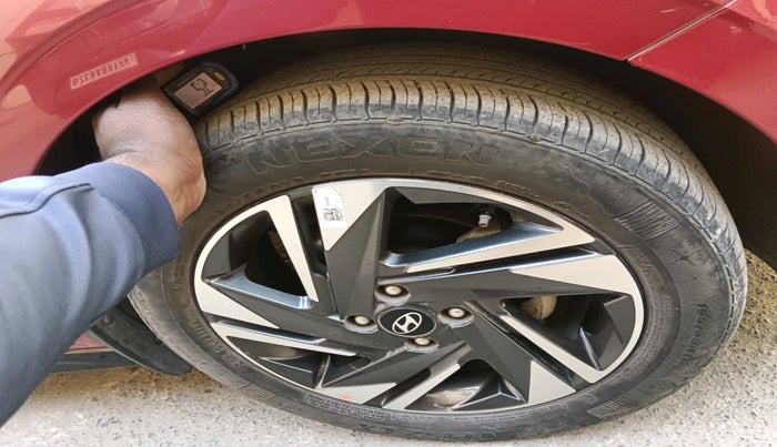 2021 Hyundai NEW I20 ASTA (O) 1.0 TURBO GDI DCT, Petrol, Automatic, 24,925 km, tyre