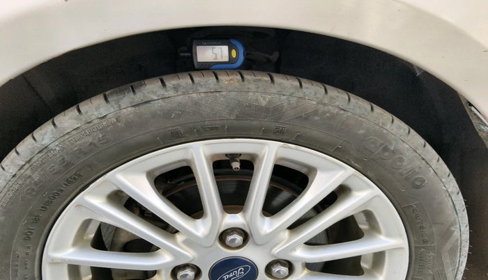 2019 Ford Figo Aspire TITANIUM PLUS 1.5 DIESEL, Diesel, Manual, 1,22,520 km, tyre