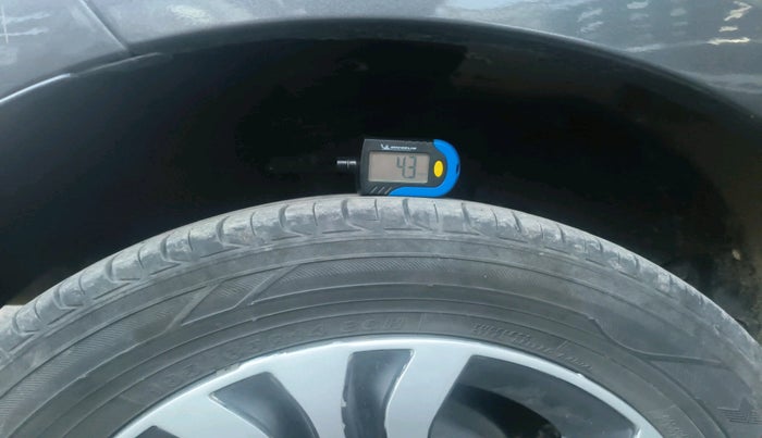 2023 Tata TIGOR XZ PLUS CNG, Petrol, Manual, 80,451 km, tyre