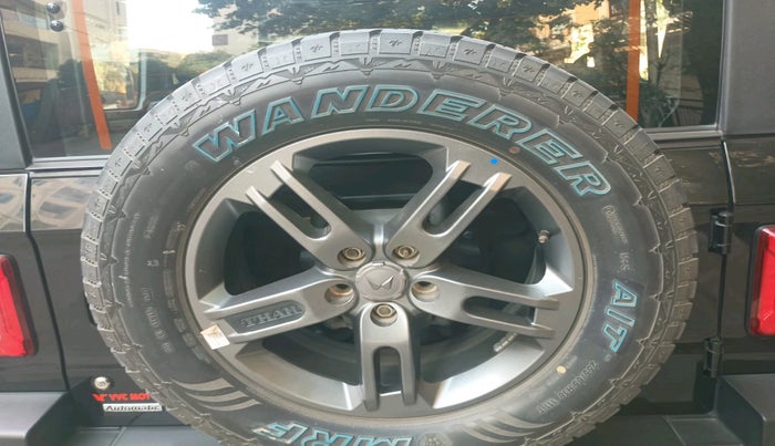 2023 Mahindra Thar LX P 2WD AT HT, Petrol, Automatic, 12,692 km, tyre