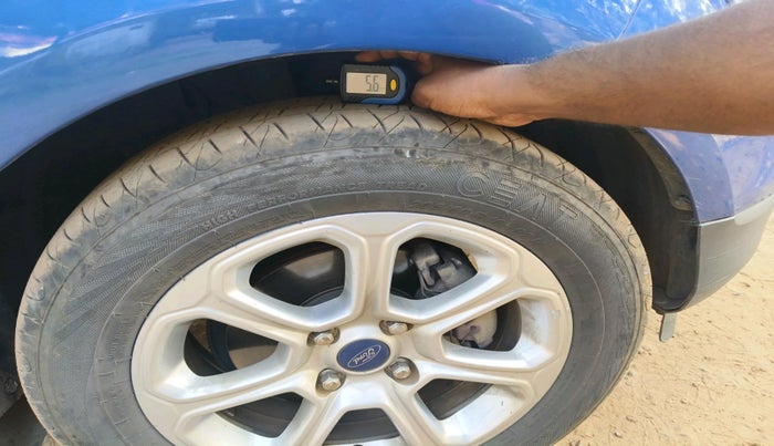 2019 Ford Ecosport TITANIUM + 1.5L DIESEL, Diesel, Manual, 1,29,297 km, tyre