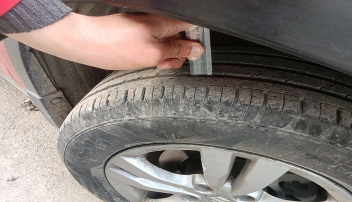 2016 Maruti Vitara Brezza ZDI PLUS DUAL TONE, Diesel, Manual, 1,57,164 km, tyre