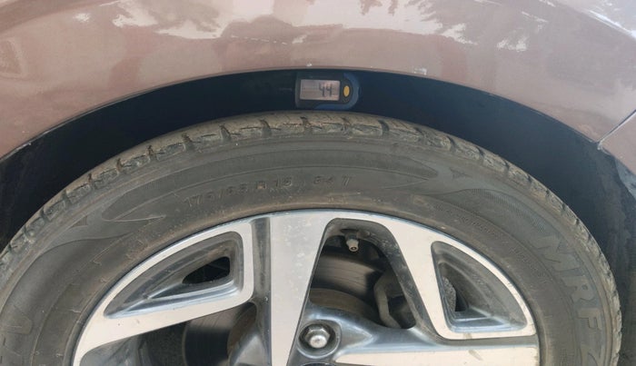 2020 Hyundai AURA SX PLUS 1.2 AMT CRDI, Diesel, Automatic, 72,122 km, tyre