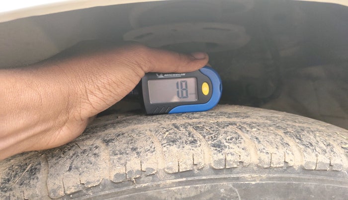 2018 Tata Zest XE 75PS DIESEL, Diesel, Manual, 1,20,496 km, tyre