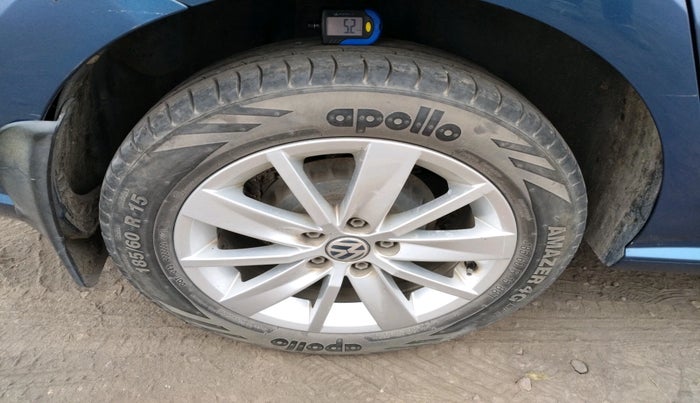 2016 Volkswagen Ameo HIGHLINE1.5L, Diesel, Manual, 1,30,919 km, tyre