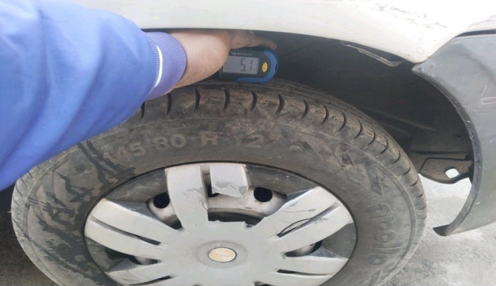 2011 Maruti Alto LXI CNG, Petrol, Manual, 86,322 km, tyre