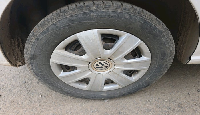 2011 Volkswagen Polo TRENDLINE 1.2L PETROL, Petrol, Manual, 1,88,336 km, tyre