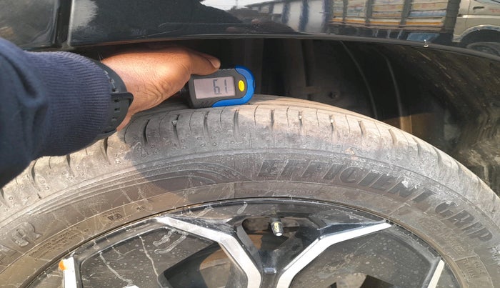 2024 Tata Curvv Accomplished S 1.2 Petrol 7DCA, Petrol, Automatic, 6,748 km, tyre